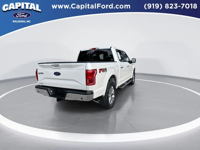 Used 2017 White Ford Lariat image 8