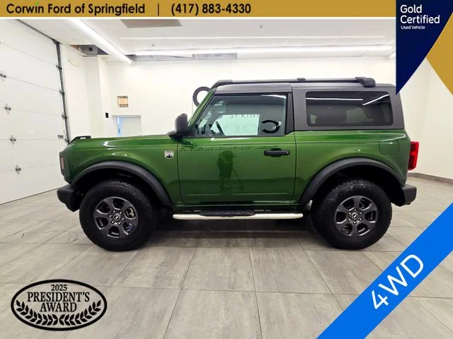 Certified Used 2022 Eruption Green Metallic Ford Big Bend image 2