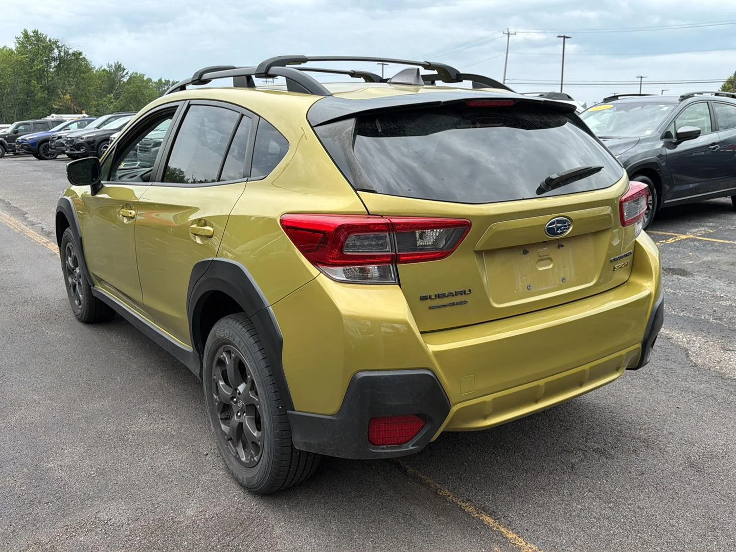 Used 2023 Plasma Yellow Pearl Subaru Sport image 10