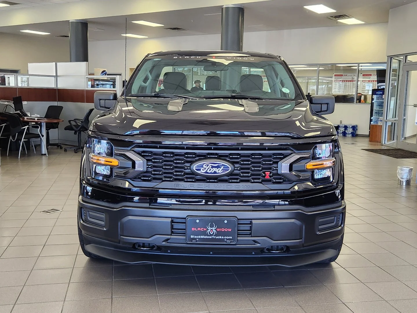 New 2026 Agate Black Metallic Ford XL Supercharged Black Widow image 2