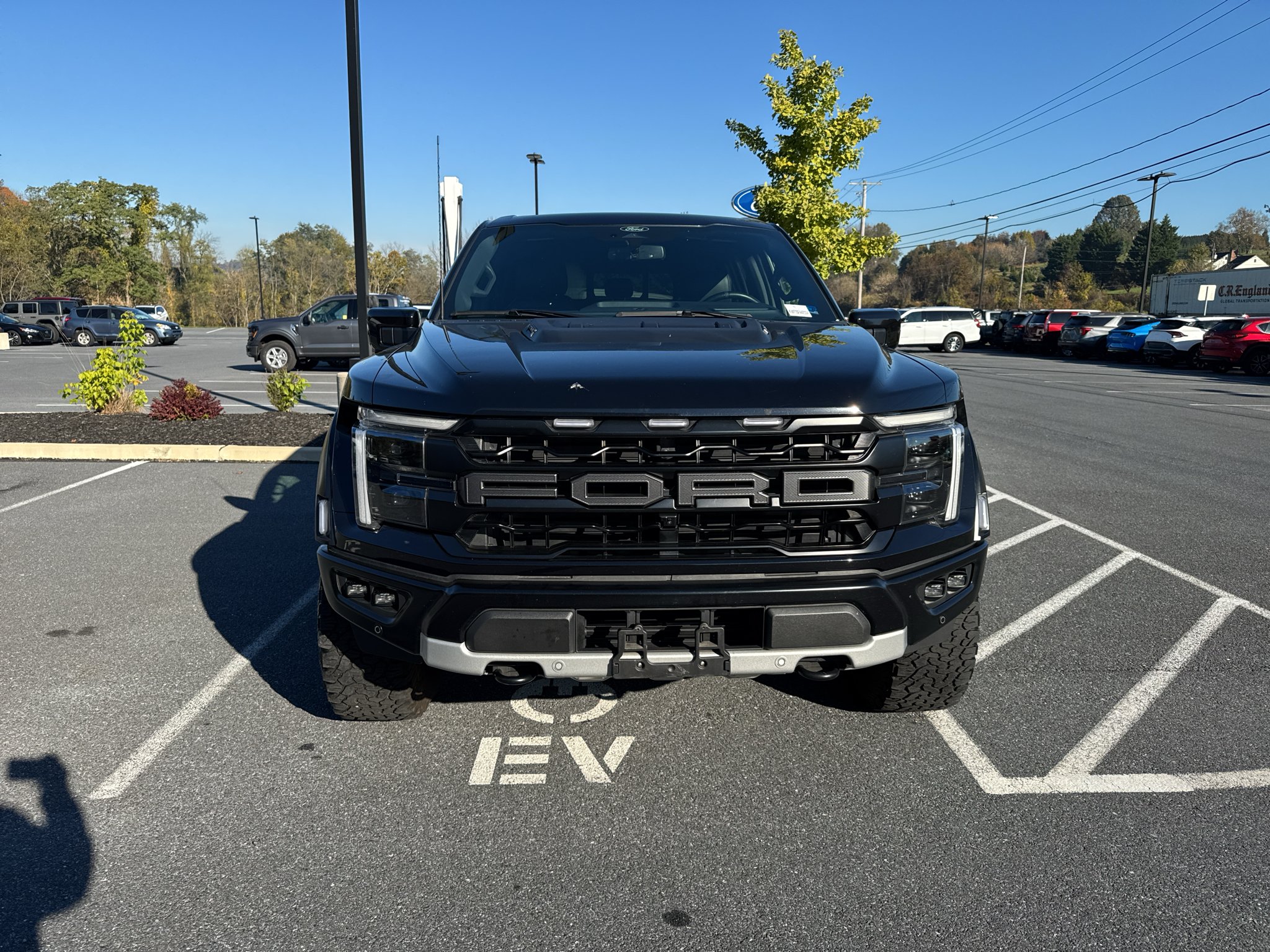 Used 2025 Agate Black Metallic Ford Raptor image 2