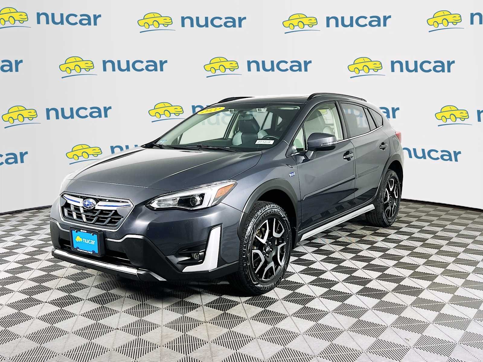 Used 2023 Magnetite Gray Metallic Subaru Hybrid image 3