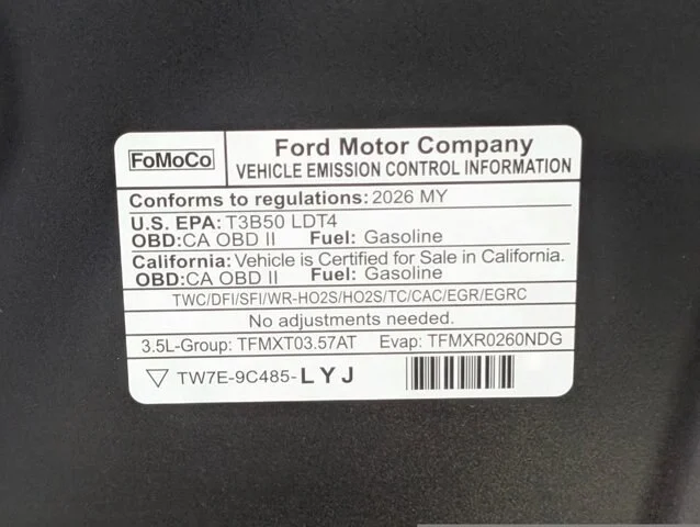 New 2026 Agate Black Metallic Ford Platinum® image 70