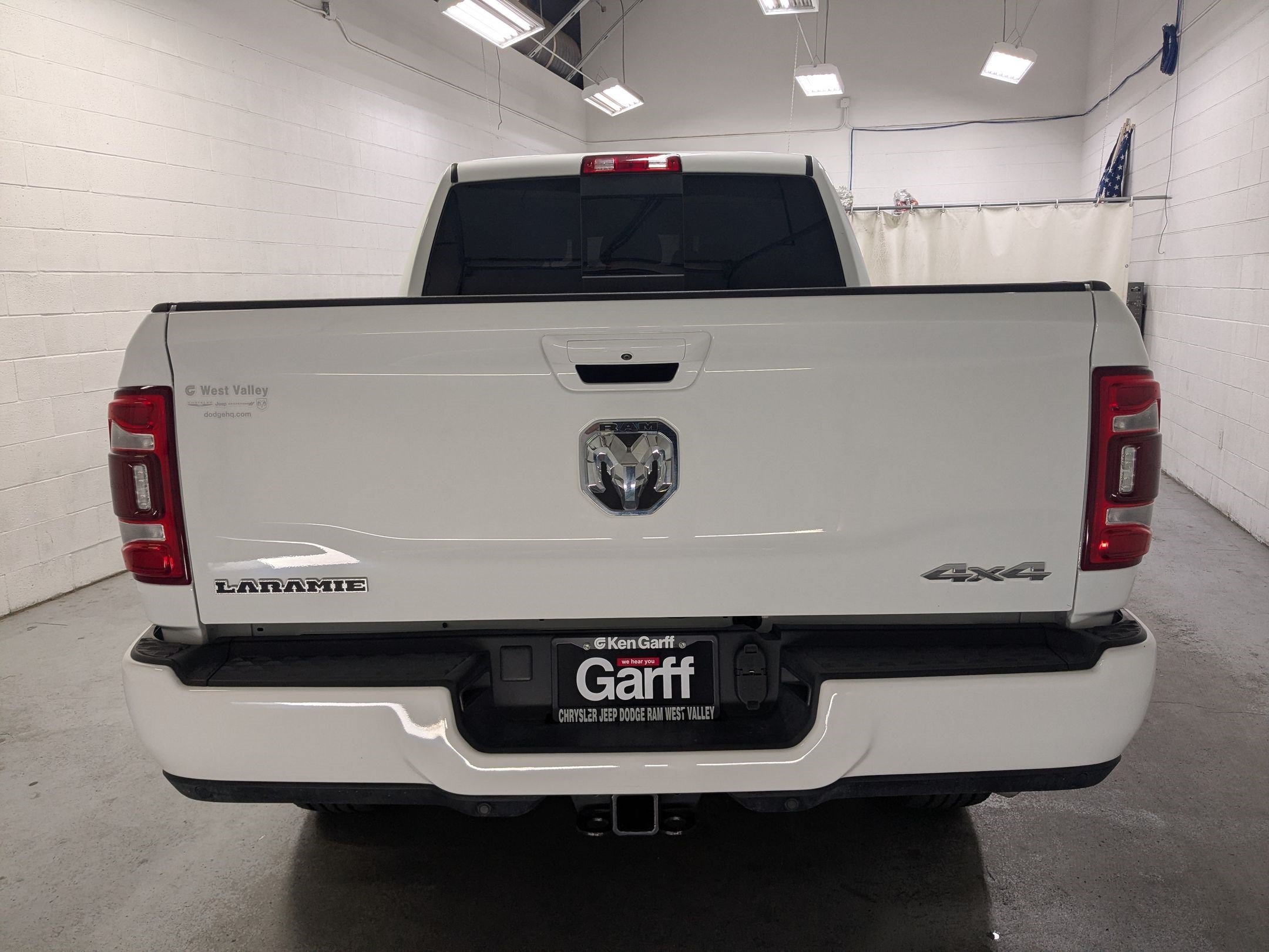 Used 2024 Bright White Clearcoat Ram Laramie image 5