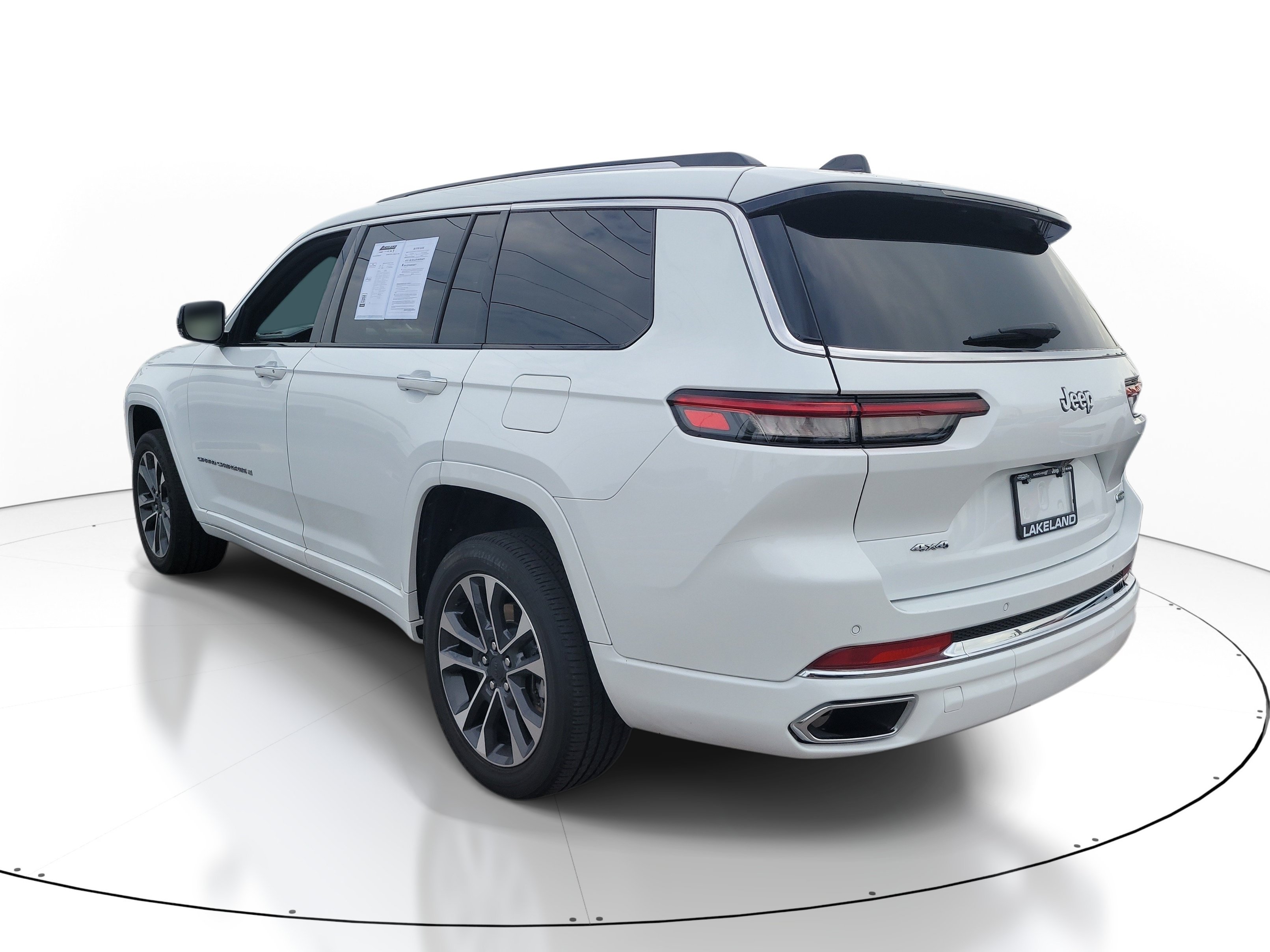 Used 2023 Bright White Clearcoat Jeep Overland image 6
