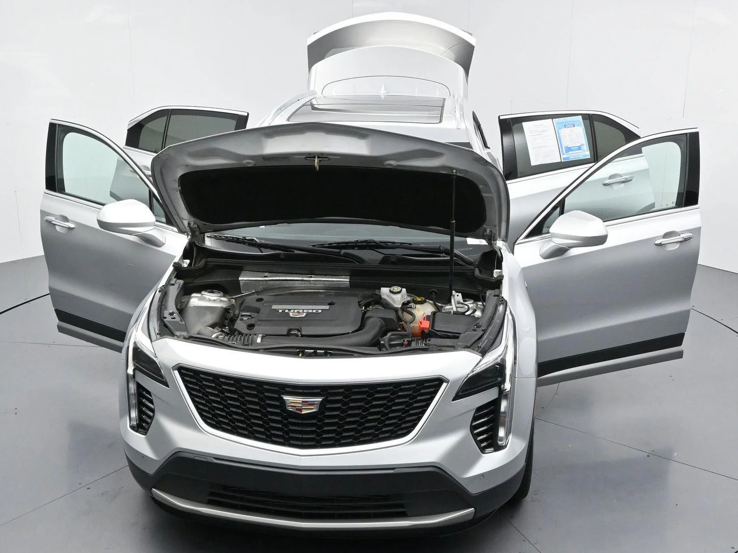 Used 2020 Radiant Silver Metallic Cadillac FWD Premium Luxury image 45