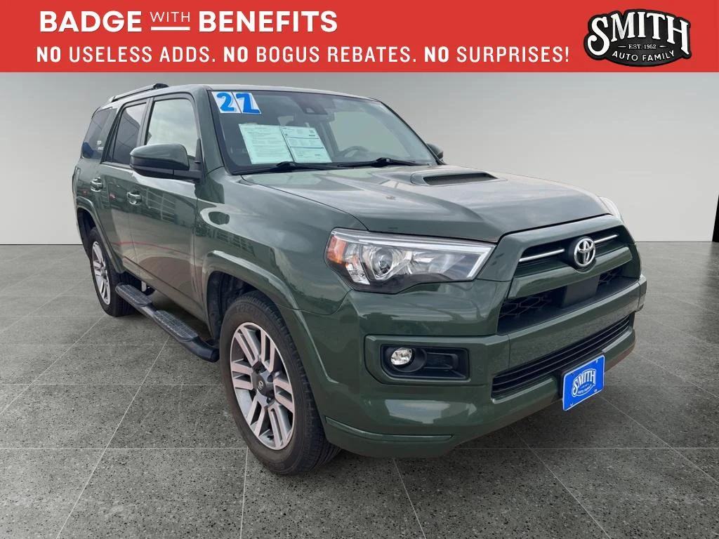 Used 2022 Army Green Toyota TRD Sport image 1