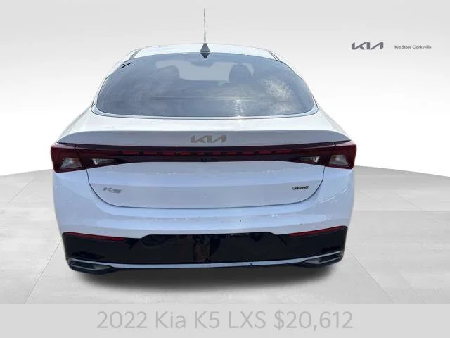 Certified Used 2022 White Kia LXS image 7
