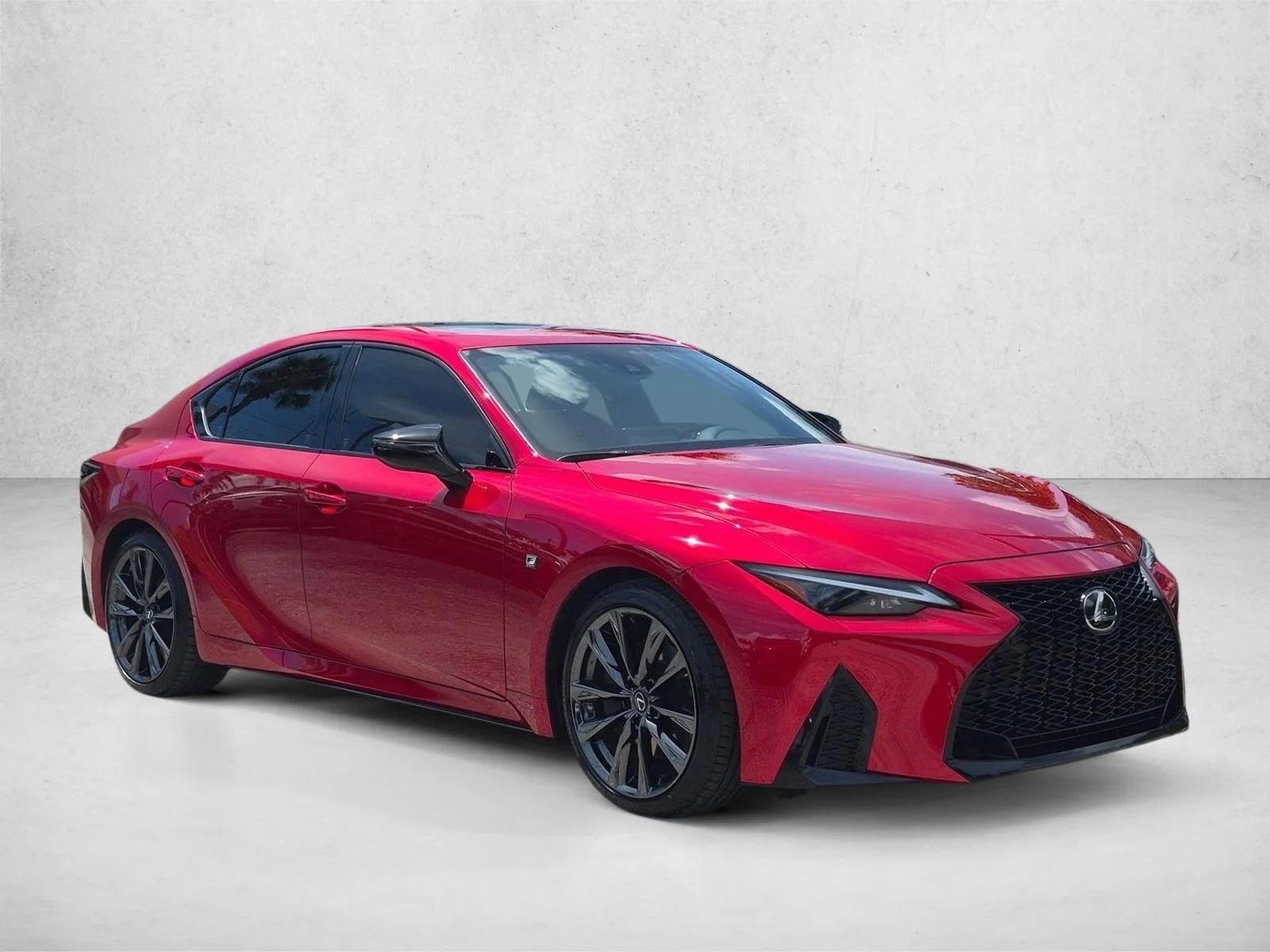 Certified Used 2025 Infrared Lexus IS 350 F SPORT image 3