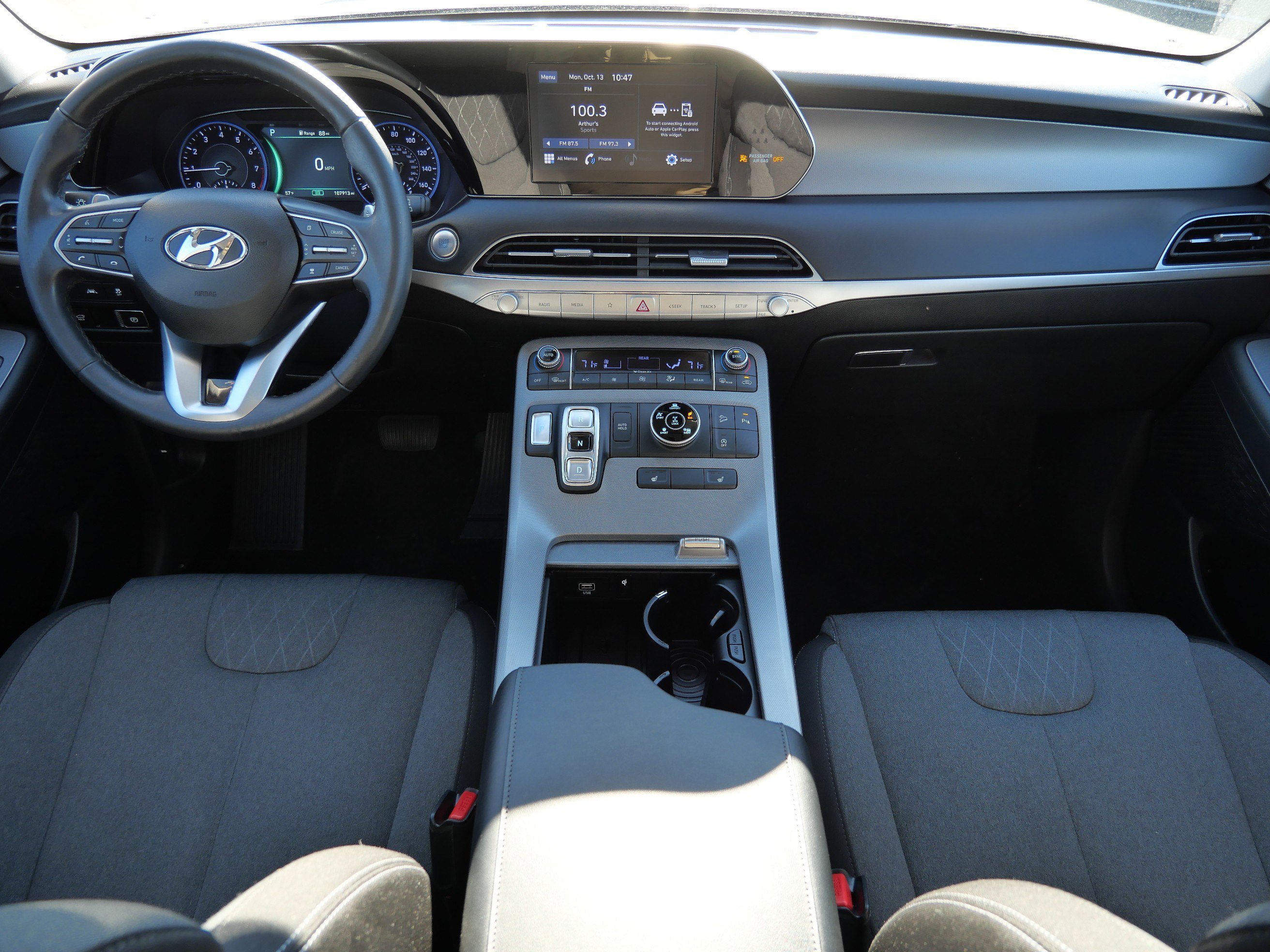 Used 2021 Moonlight Cloud Hyundai SEL image 10