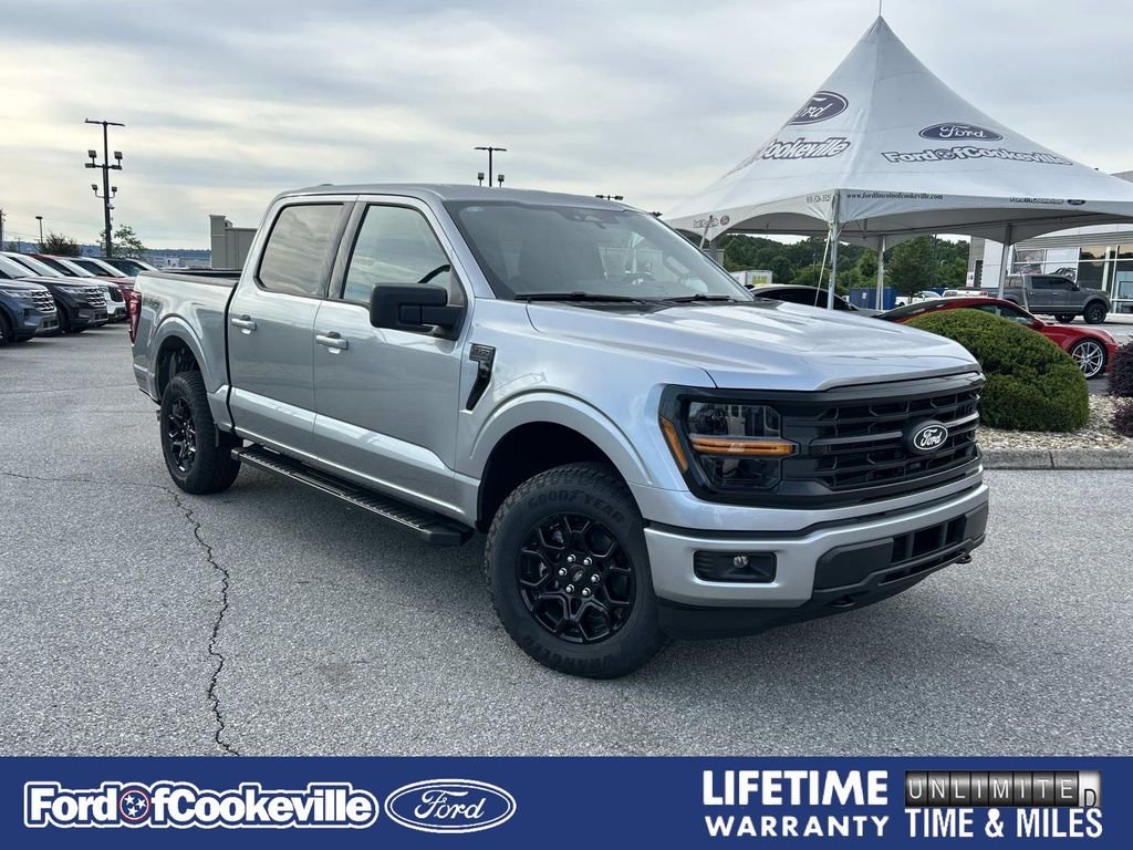 New 2026 Silver Metallic Ford 4X4 CREWCAB XLT image 1