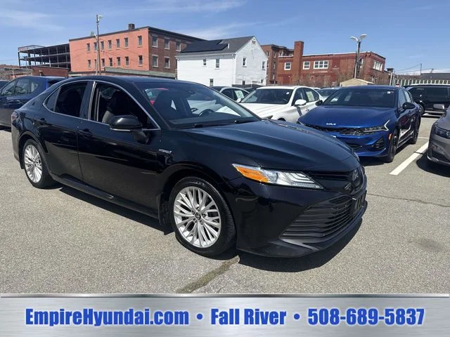 Used 2019 Toyota Camry XLE Hybrid with VIN 4T1B21HK5KU514349 for sale in Fall River, MA