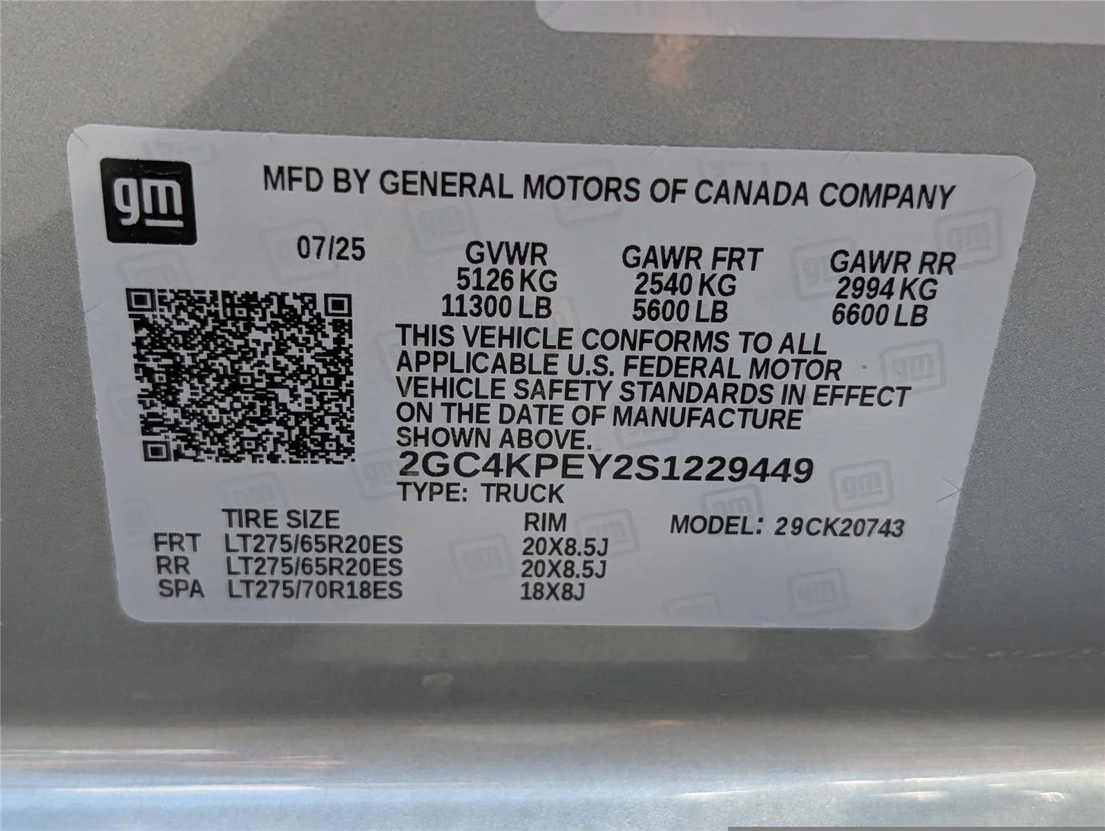 Used 2025 Sterling Gray Metallic Chevrolet LTZ image 36