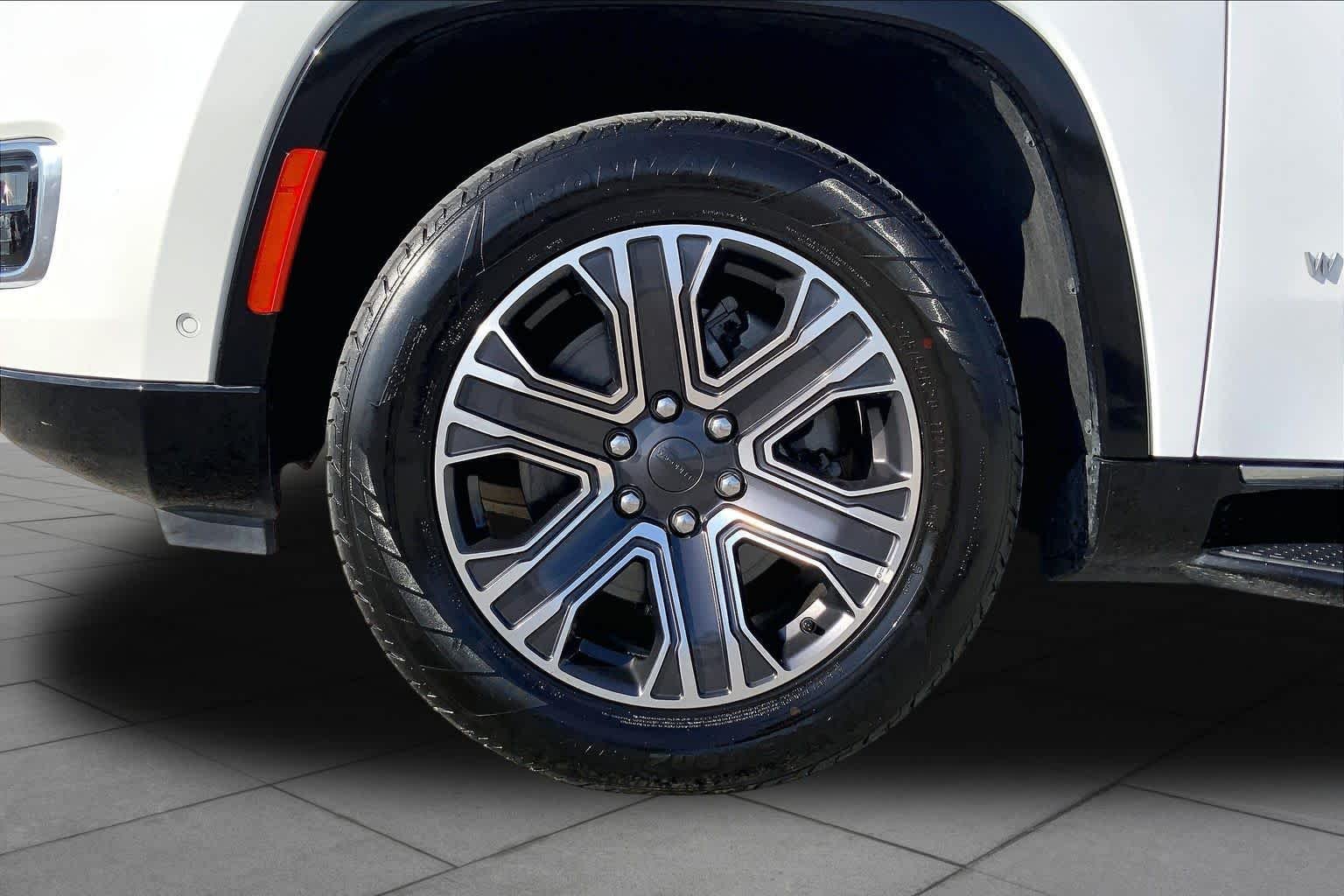 Used 2024 Bright White Clearcoat Jeep Series II image 11