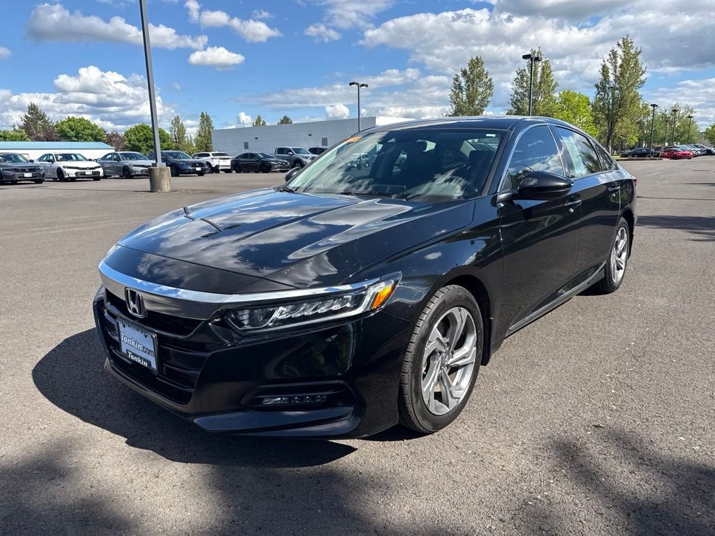 Used 2018 Crystal Black Pearl Honda EX-L 2.0T image 3