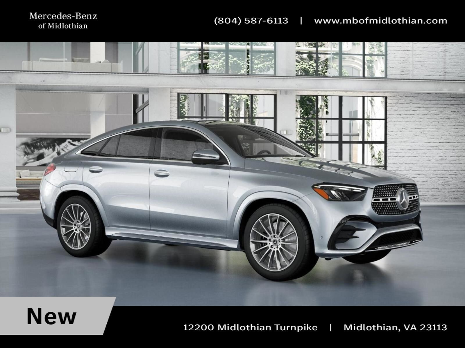 New 2026 Cirrus Silver Metallic Mercedes-Benz GLE 450 Coupe image 12