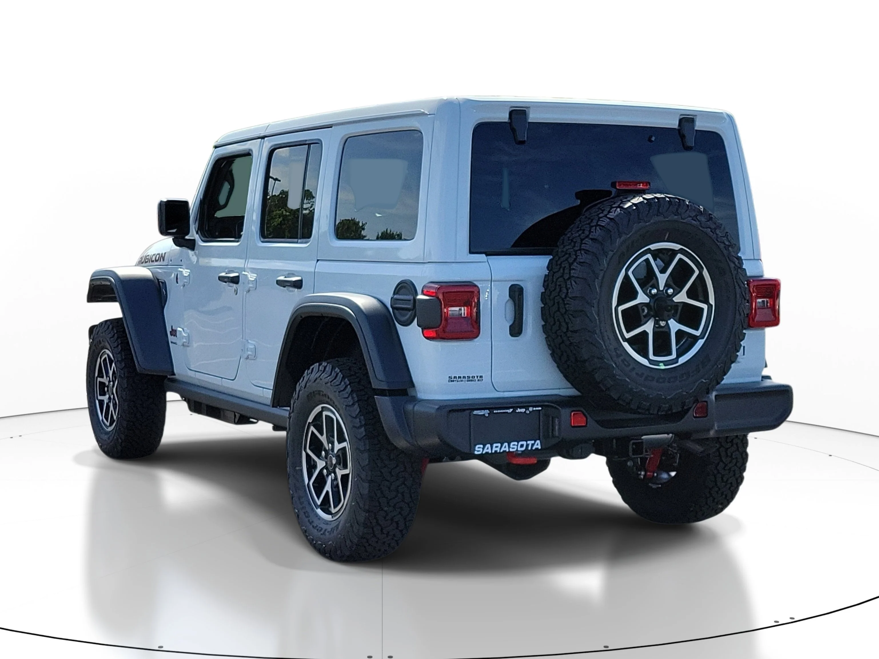 New 2026 Bright White Clearcoat Jeep Rubicon image 4