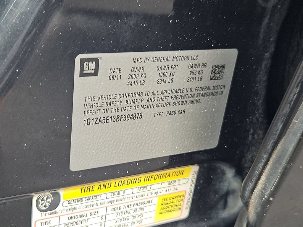 Used 2011 Black Granite Metallic Chevrolet LS image 32