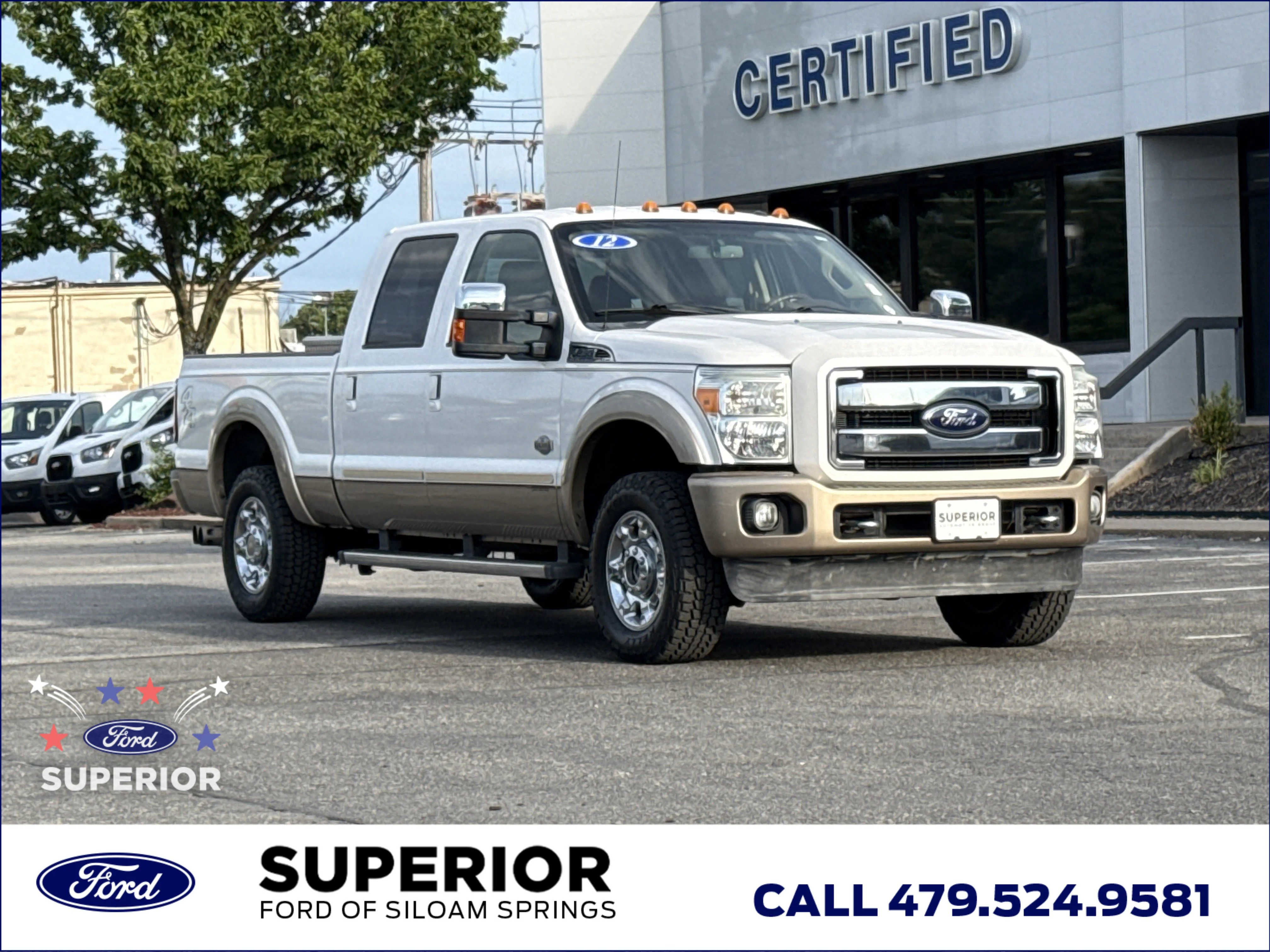 2012 Ford F-250 Lariat 4x4 Crew Cab 156 in's photo