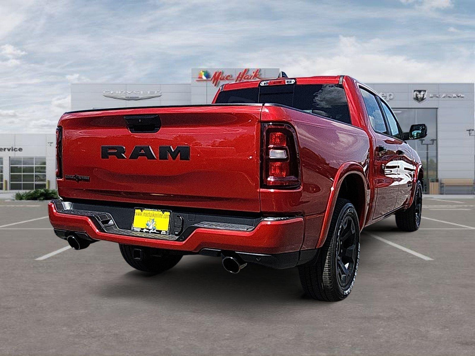 New 2026 Molten Red Pearl-Coat Exterior Paint RAM Lone Star image 5