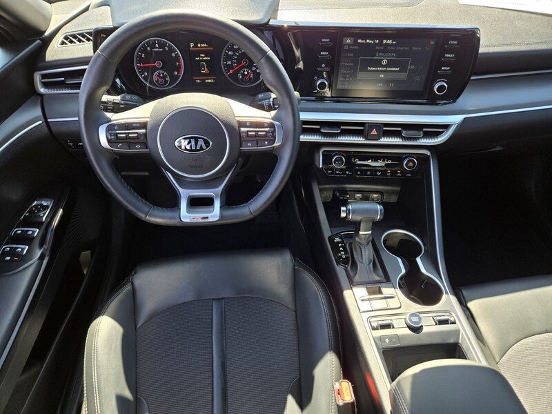 Used 2021 Ebony Black KIA GT-LINE AUTO AWD image 12
