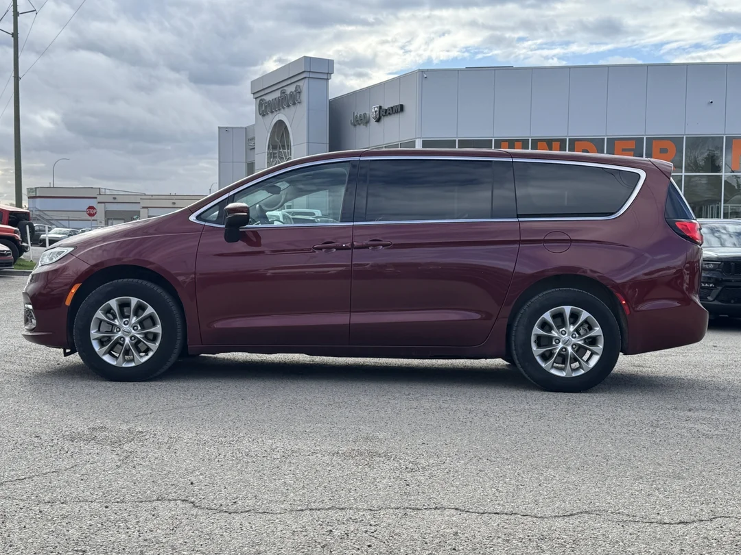 Certified Used 2023 Red Chrysler Touring L - - AWD - Stow n Go Seating - Power Doors & Liftgate - 10.1 Uconnect 5 & More! image 5