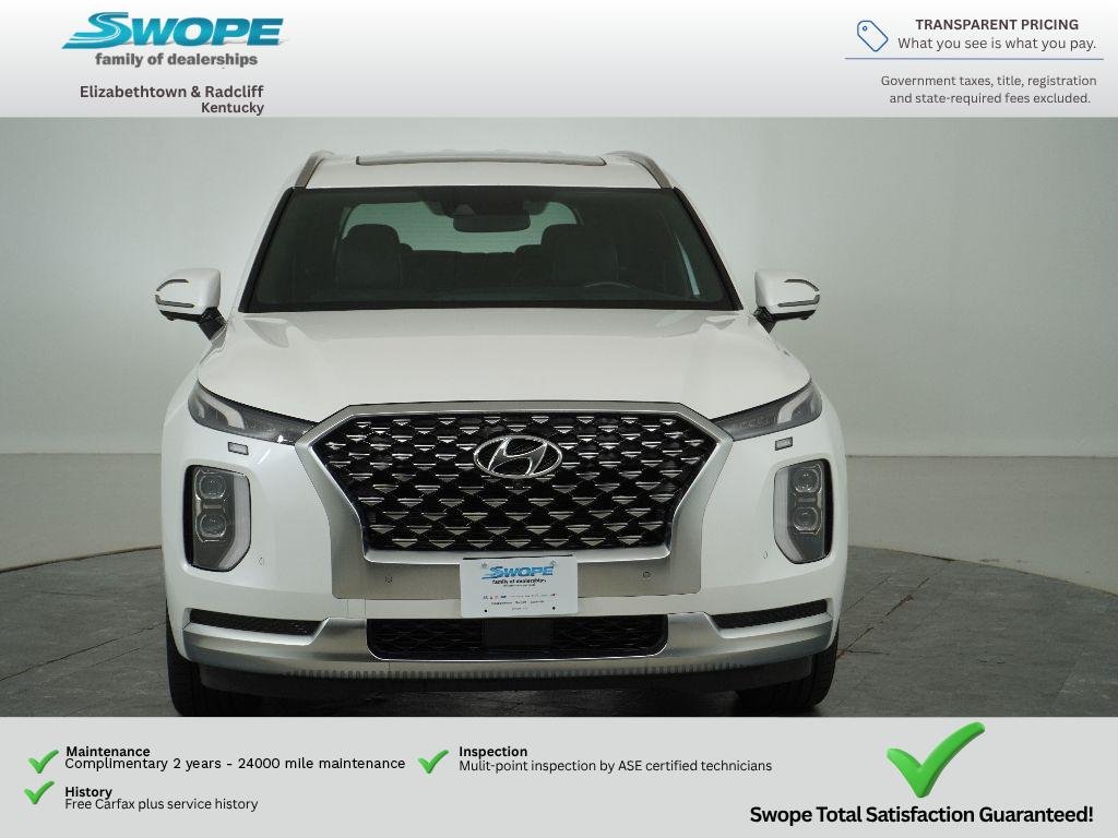 Certified Used 2021 Hyper White Hyundai Calligraphy image 8