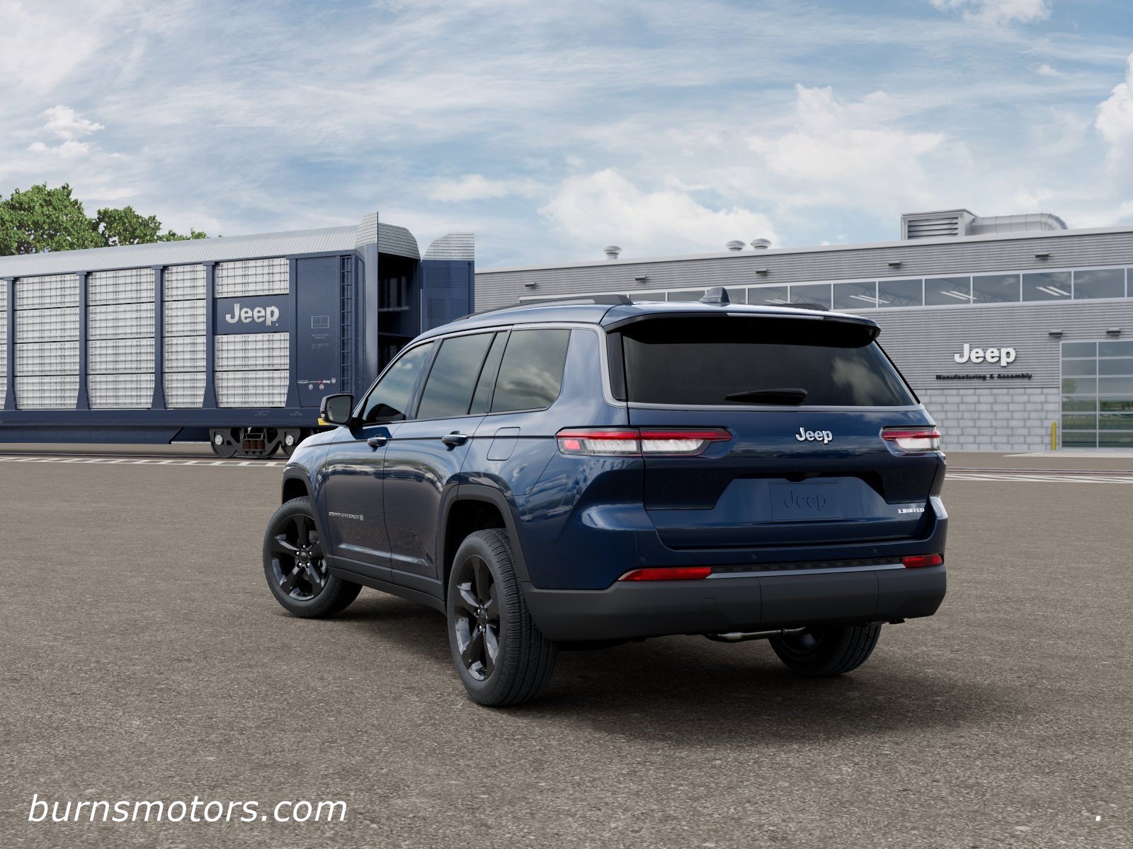 New 2026 Fathom Blue Pearl-Coat Exterior Paint Jeep Limited image 3