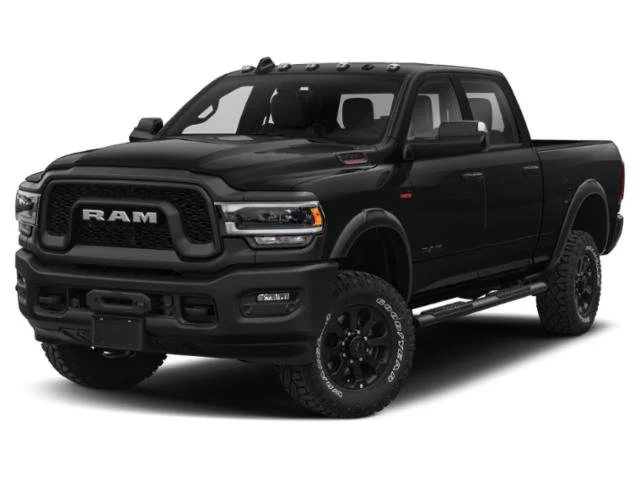 Used 2022 Diamond Black Crystal Pearlcoat Ram Power Wagon image 1