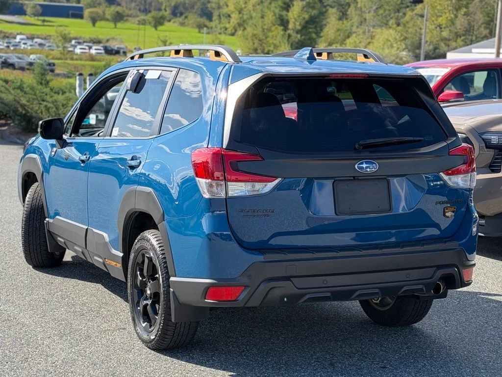 Used 2023 Blue Subaru Wilderness image 3