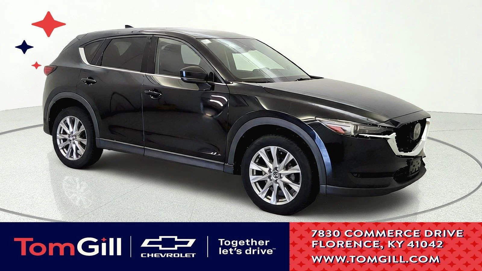 Used 2021 Jet Black Mica Mazda Grand Touring image 1