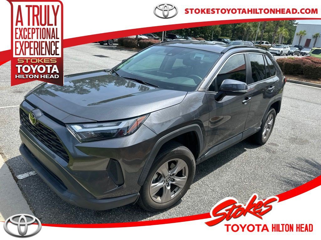Used 2022 Gray Toyota XLE image 1