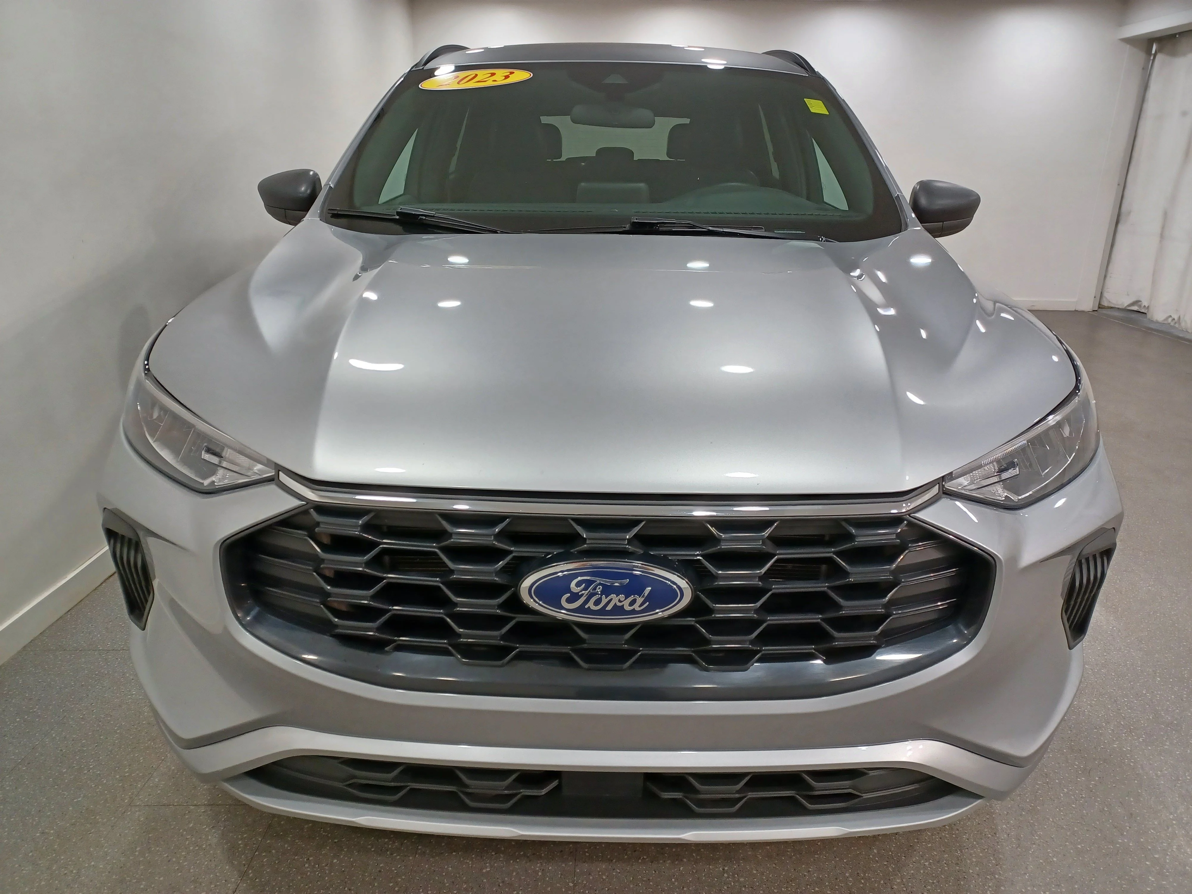 Certified Used 2023 Iconic Silver Metallic Ford ST-Line AWD*Remote Start | Htd Seats | Htd Wheel | Blind Spot Detection | Lane Keep Assist | CarPlay image 3