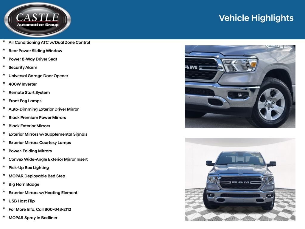 2023 RAM Ram 1500 Pickup Big Horn/Lone Star - Photo 16