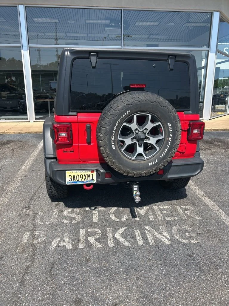 Used 2021 Firecracker Red Clearcoat Jeep Unlimited Rubicon image 5