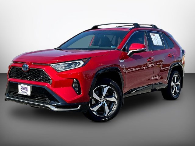 Used 2021 Red Toyota SE image 3