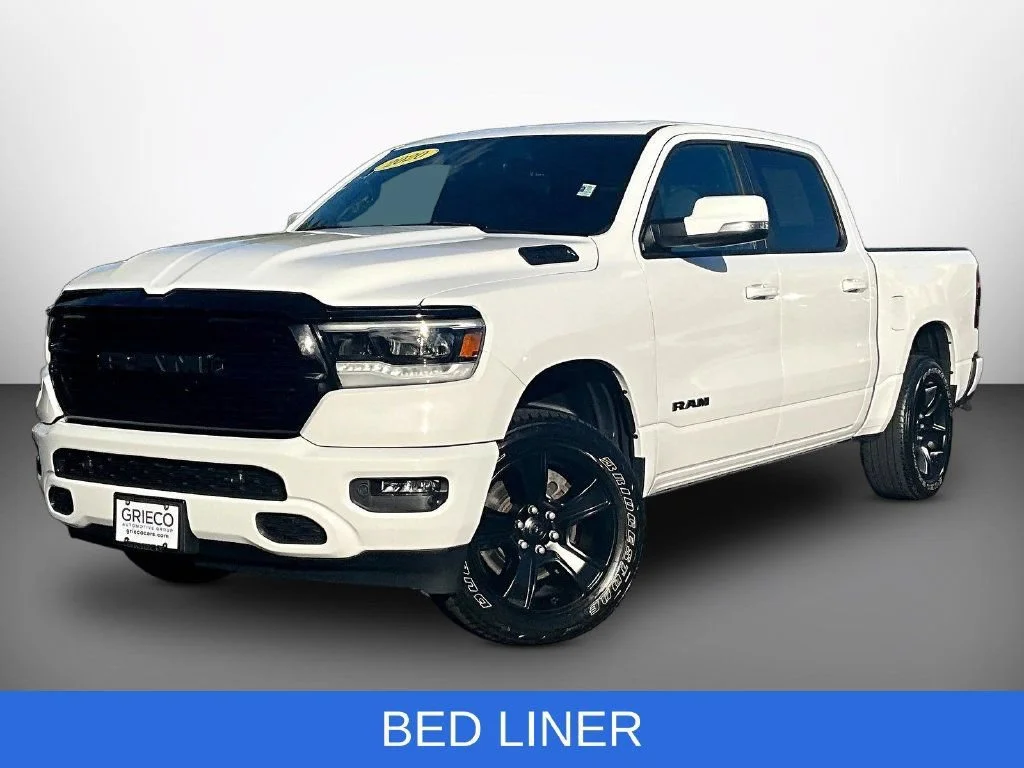Used 2020 Bright White Clearcoat Ram Big Horn/Lone Star image 3