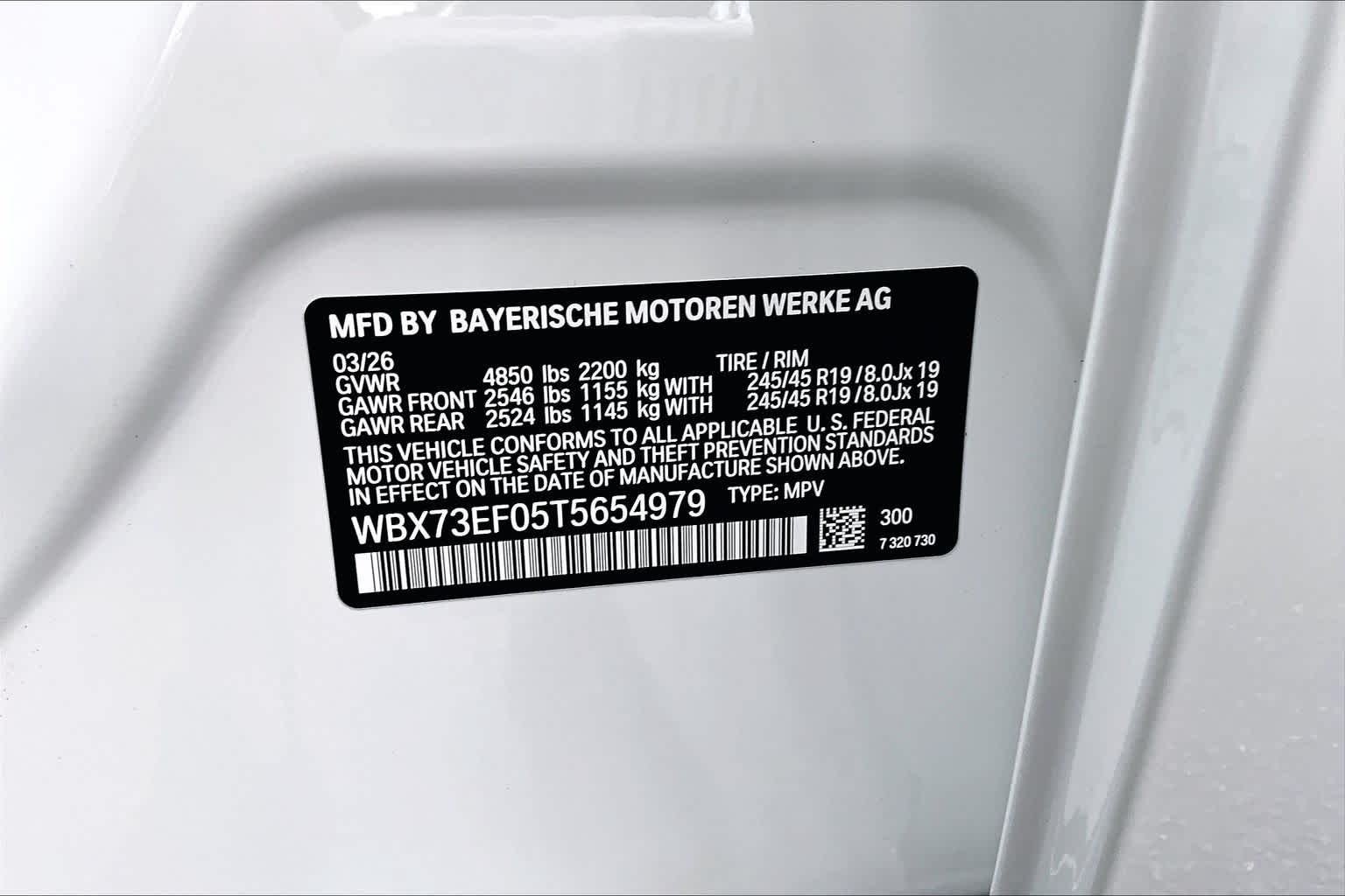New 2026 Alpine White BMW xDrive28i image 19