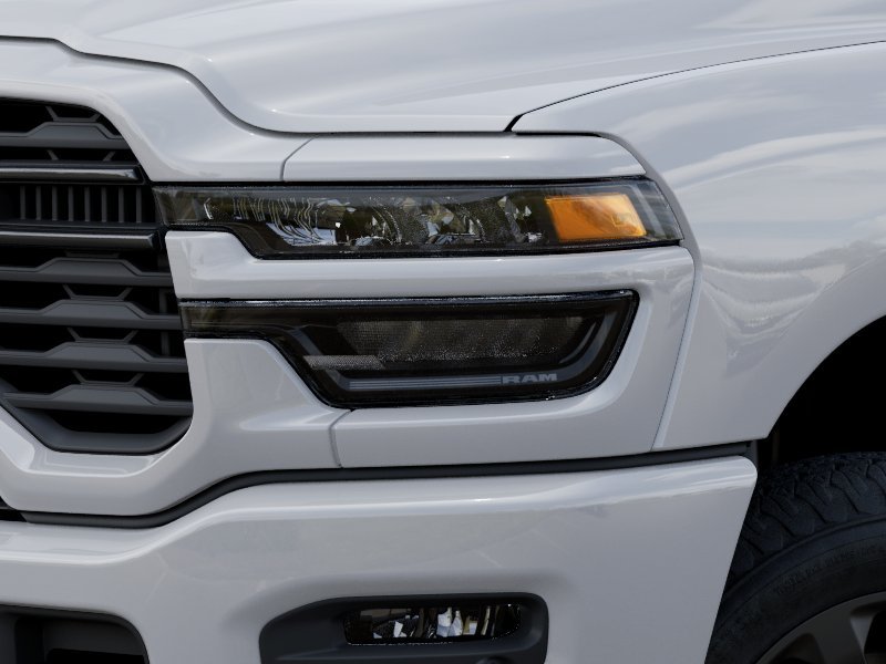 New 2026 Bright White Clear-Coat Exterior Paint RAM Black Express image 6