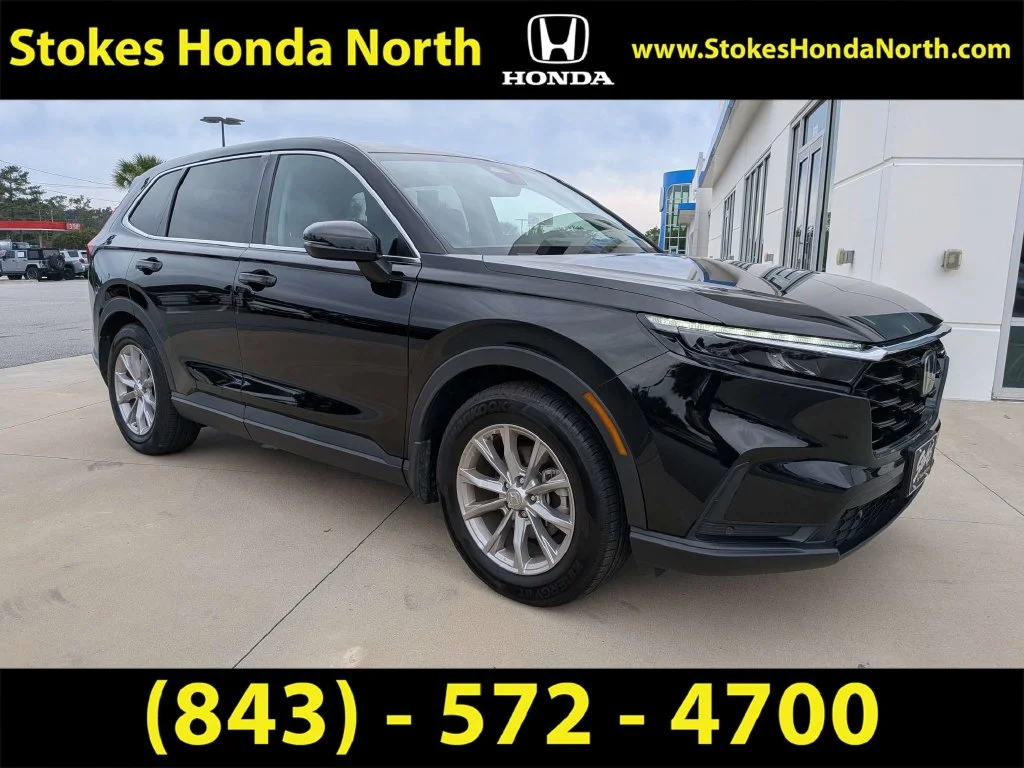 Used 2025 Black Honda EX-L image 2