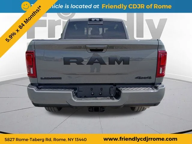 New 2026 Ceramic Gray Clear-Coat Exterior Paint RAM Laramie image 6