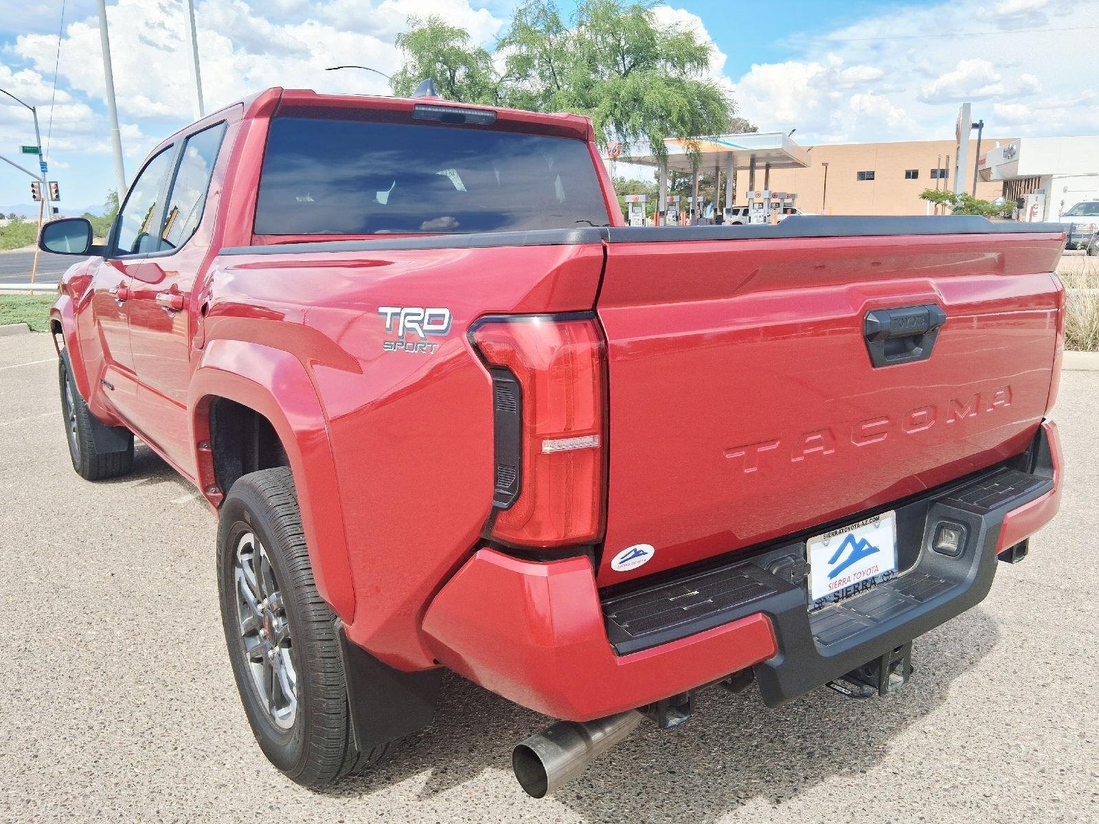 Used 2024 Supersonic Red Toyota TRD Sport image 3