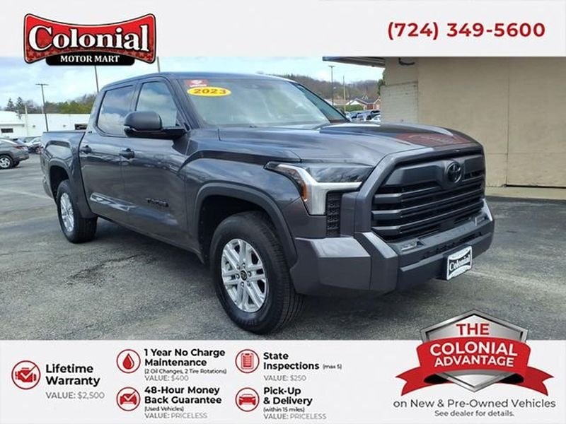 【引退品】英語版_Tundra [3ED] Pre-Owned 2023 Toyota Tundra SR5 Crew Cab in Indiana #A2714