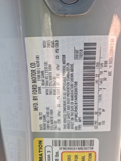 Used 2022 Green Ford Outer Banks image 30
