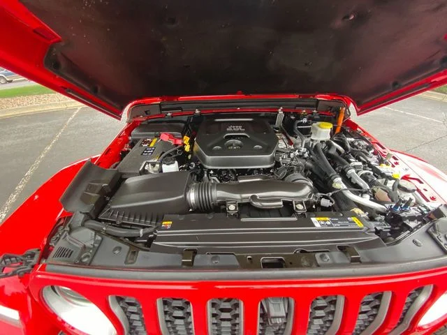 Used 2021 Red Jeep Unlimited Sahara 4xe image 26
