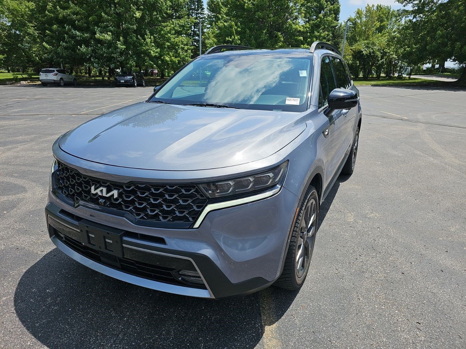 Used 2022 Everlasting Silver Kia X-Line SX Prestige image 2