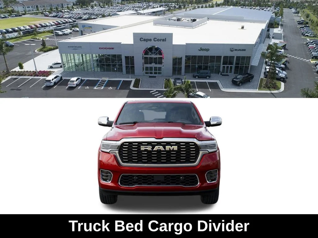 New 2026 Molten Red Pearl-Coat Exterior Paint RAM Tungsten image 6