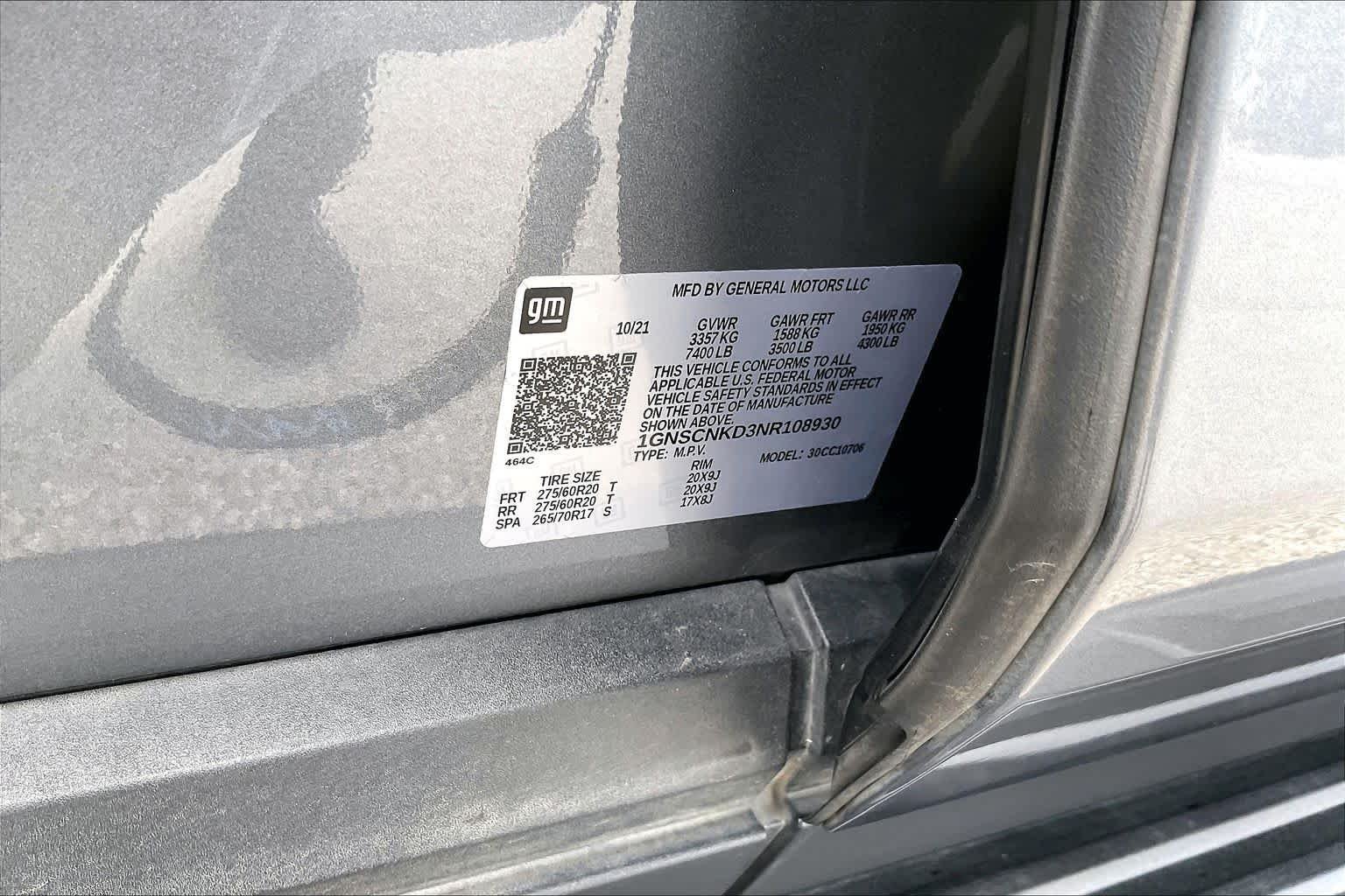 Used 2022 Satin Steel Metallic Chevrolet LT image 35