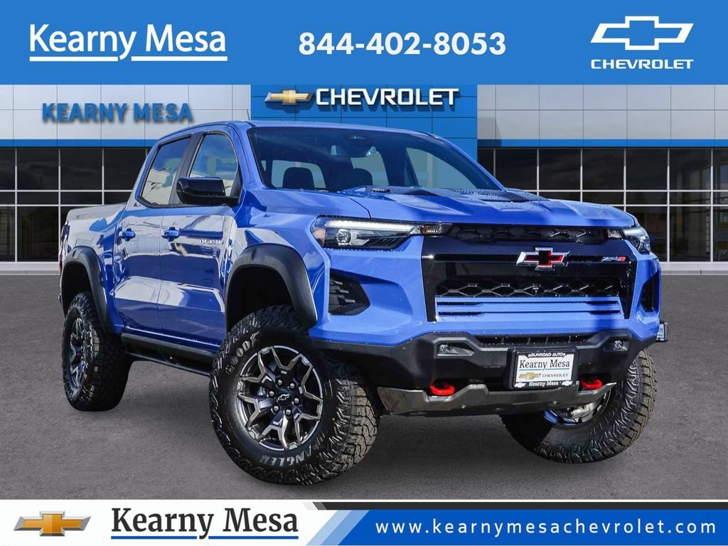 New 2026 Reef Blue Metallic Chevrolet ZR2 image 1