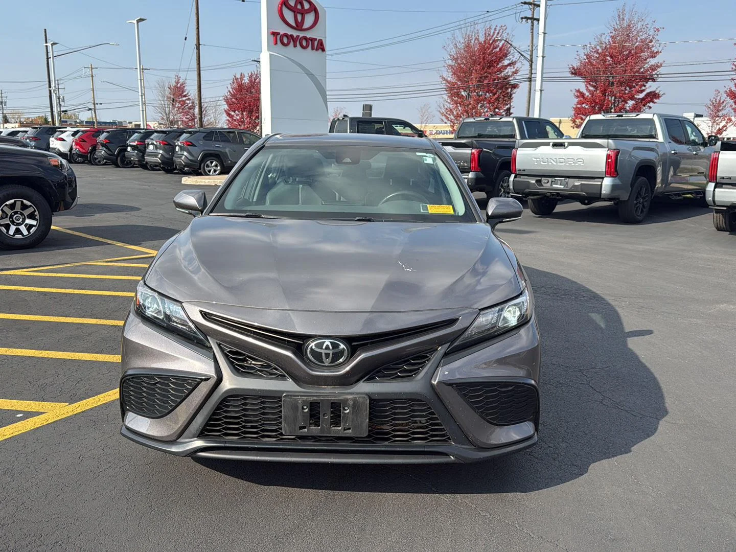 Used 2024 Predawn Gray Mica Toyota SE image 8
